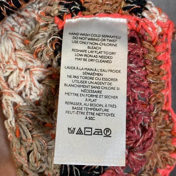 NWT Anthropologie Crochet Halter Cropped Top Women's XXS - Picture 7 of 9